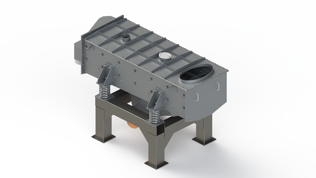 Инерционный грохот тяжелого типа ТТС-SHI-1-1400