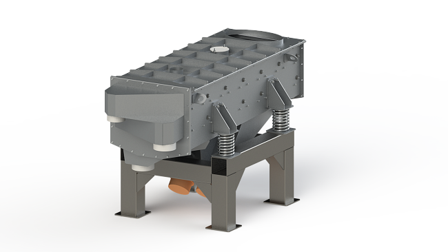 Инерционный грохот тяжелого типа ТТС-SHI-1-1400